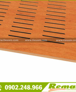 Gỗ tiêu âm rãnh dọc Remak® Wooden Acoustic Slotted