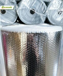 Túi khí chống nóng được trang bị lớp màng nhôm sáng đẹp, thẩm mỹ