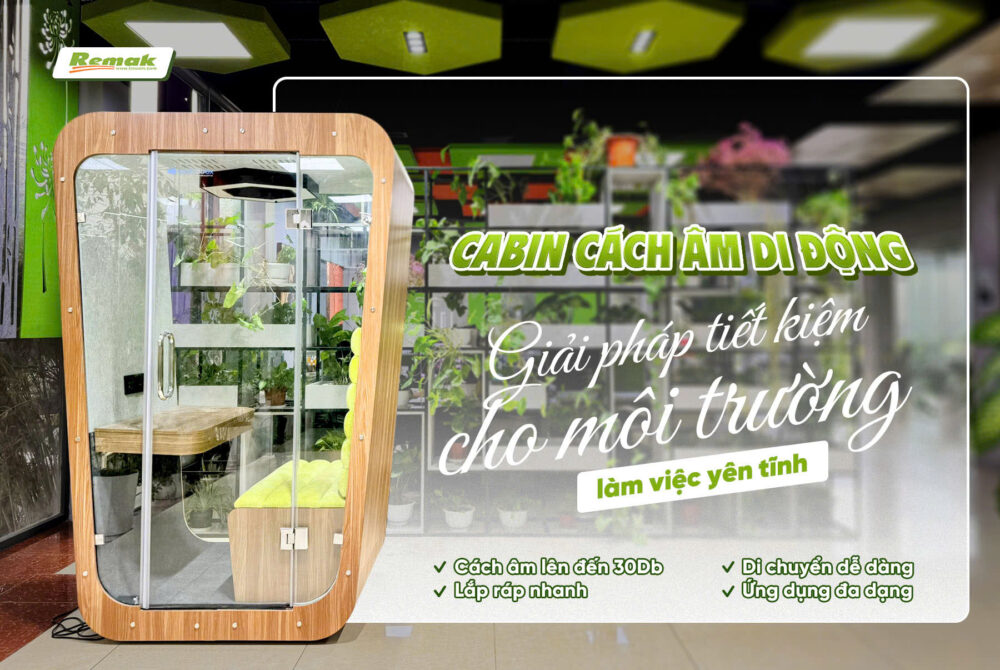 Cabin cách âm di động