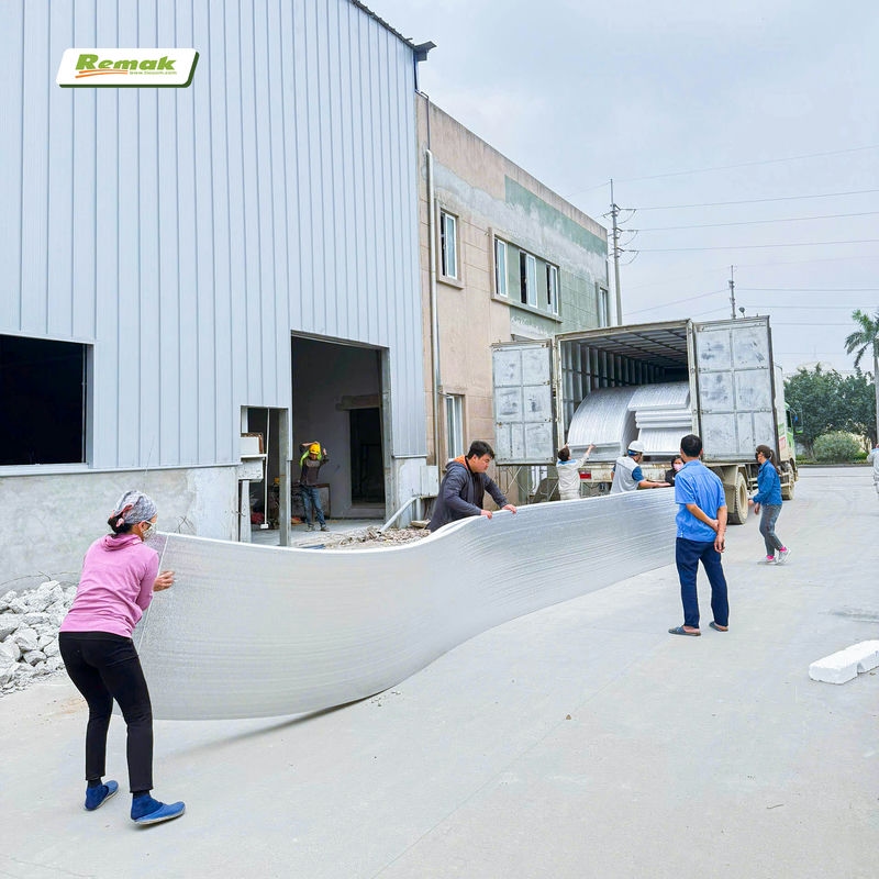 Xốp pe foam cách nhiệt Remak có trọng lượng nhẹ, dễ vận chuyển
