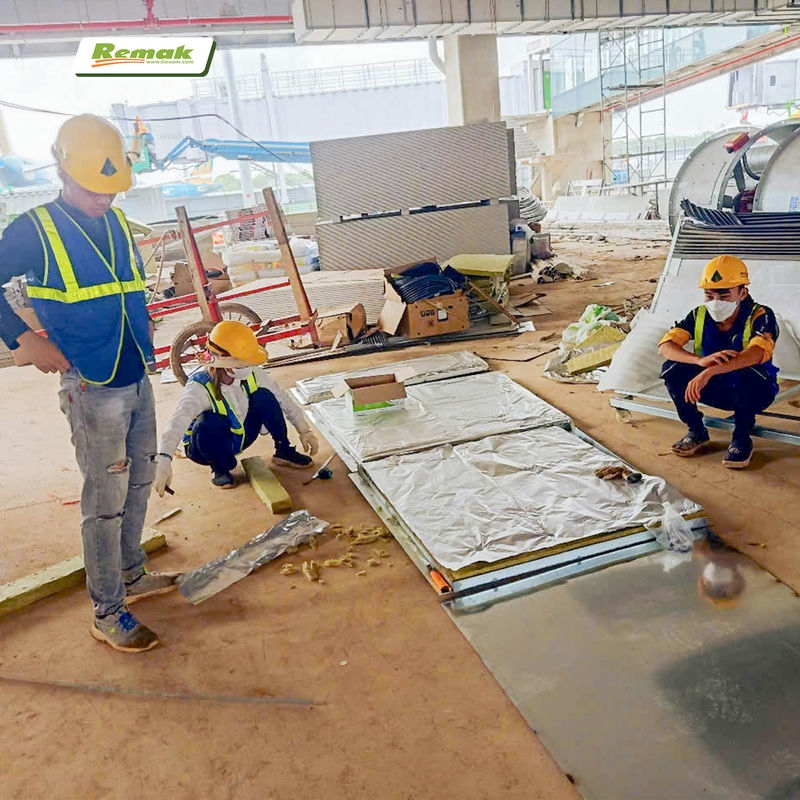 Bông khoáng với khả năng cách nhiệt cao, chống cháy hiệu quả, bảo ông ống gió an toàn trước mọi yếu tố