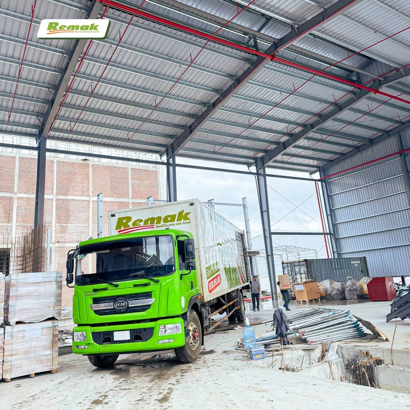 Remak giao hàng nhanh trên toàn quốc, kịp tiến độ công trình