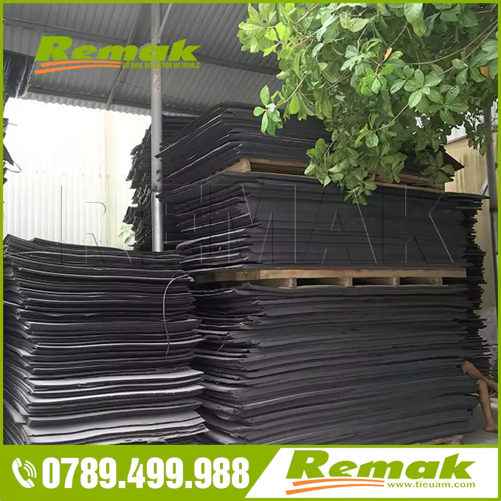 Cao su non có keo dùng cho cách âm cách nhiệt nếu thi công đúng sẽ bền